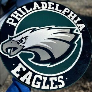Philadelphia Eagles Round Logo Sign
